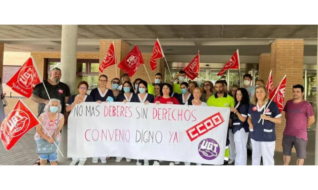 UGT y CCOO activan el calendario de movilizaciones camino de la huelga general en la Limpieza de cuatro provincias de Castilla-La Mancha